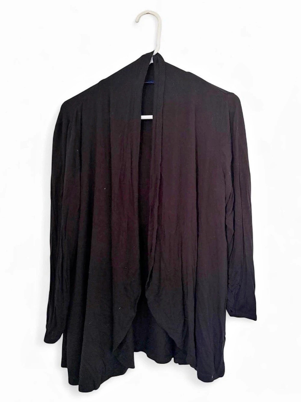 APT. 9 Draped Cardigan in Black Size Small